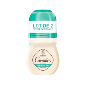 CAVAILL&Egrave;S - 48h d&eacute;odorant roll-on lot de 2x50ml