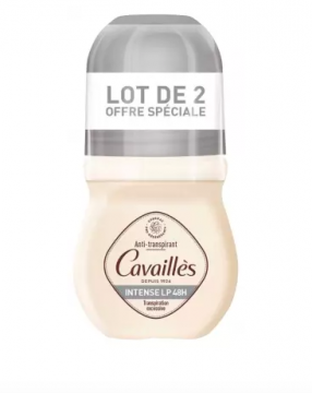 CAVAILL&Egrave;S - Anti-transpirant intense-lp roll-on lot de 2x50ml