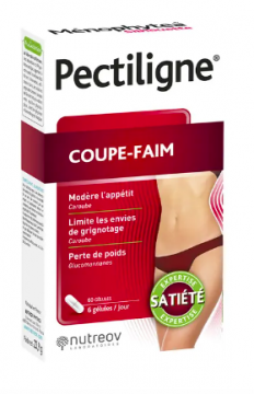 NUTREOV - Pectiligne - Coupe Faim 60 g&eacute;lules