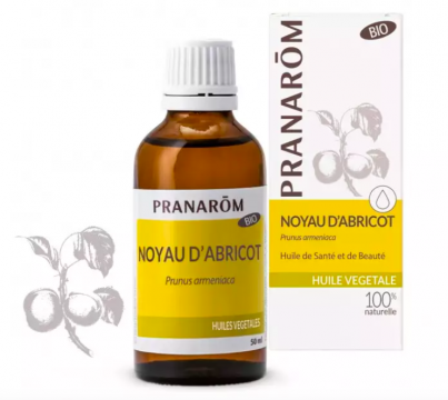 PRANAROM -  Huile v&eacute;g&eacute;tale noyau d'abricot bio 50ml
