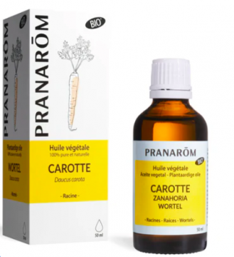 PRANAROM - Huile v&eacute;g&eacute;tale de carotte bio 50ml