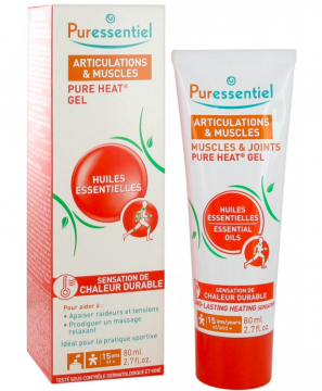 PURESSENTIEL - Articulations & Muscles - Pure Heat Gel Huiles Essentielles 80ml
