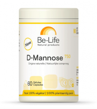 BE-LIFE - D-Mannose - Troubles Urinaires 60 g&eacute;lules
