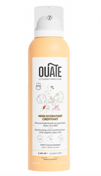OUATE - Mon Hydratant Cr&eacute;pitant - Mousse hydratante et apaisante 3 ans et + 150ml