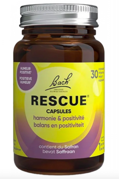 RESCUE - Fleurs de Bach Rescue capsules harmonie & positivit&eacute; 30 capsules