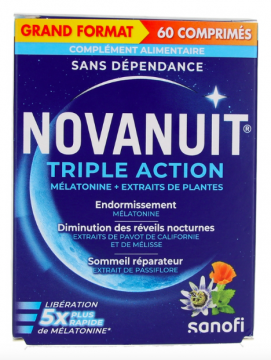 NOVANUIT - Triple action 60 capsules