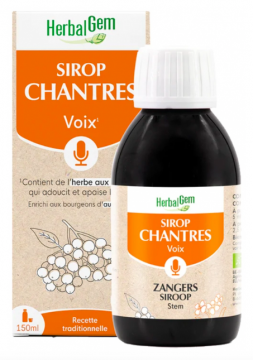 HERBALGEM - Sirop des Chantres Bio 150ml