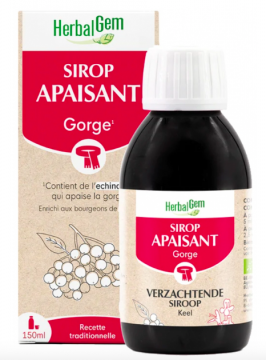 HERBALGEM - Sirop Apaisant Gorge Bio 150ml