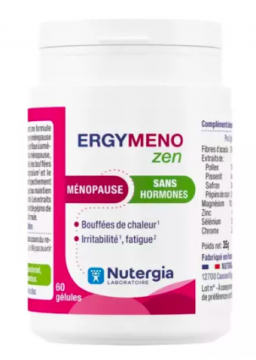 NUTERGIA - Ergymeno Zen - M&eacute;nopause sans hormones 60 g&eacute;lules