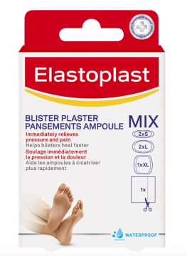 ELASTOPLAST - SOS MIX PACK Pansement ampoule mixte boite 6