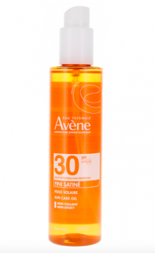 AVENE - Huile solaire fini satin&eacute; SPF30 200ml