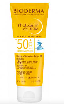 BIODERMA - PHOTODERM lait ultra SPF50+ non parfum&eacute; 100ml