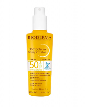 BIODERMA - Photoderm - Spray solaire invisible SPF50+ peaux sensibles 200ml