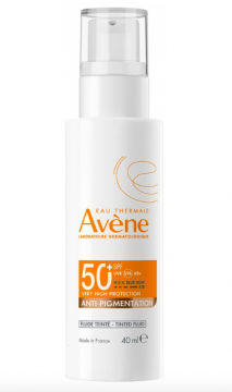 AVENE - Solaire fluide teint&eacute; anti pigmentation SPF50+ 40ml