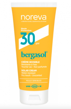 NOREVA - BERGASOL - Cr&egrave;me invisible SPF30 50ml