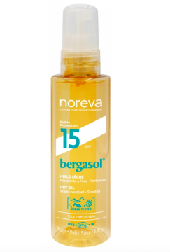 NOREVA - BERGASOL - Huile S&egrave;che SPF15 150ml