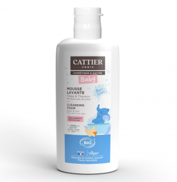 CATTIER - Mousse lavante baby 150ml