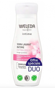 WELEDA - Soin lavant intime &eacute;xtra-doux lot de 2 x 200ml