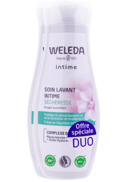 WELEDA -  Soin lavant intime s&eacute;cheresse bio 2 X 200ml
