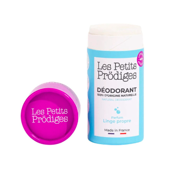 LES PETITS PRODIGES - Déodorant stick linge propre 48H 40g