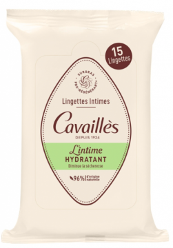 ROGE-CAVAILL&Egrave;S -  Lingettes Intimes Hydratant 15 lingettes