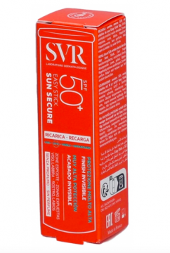 SVR - SUN SECURE stick recharge SPF50+ 10 g recharge