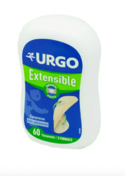 URGO - Pansements extensible 60 pansements 3 formats