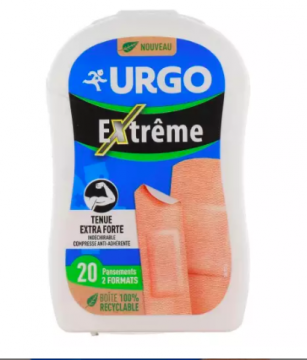 URGO - Extr&ecirc;me pansements 20 pansements