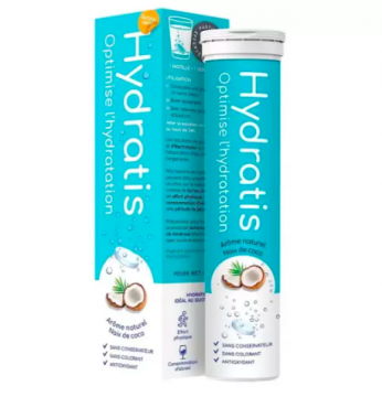 HYDRATIS - Pastilles d'hydratation Noix de Coco 20 pastilles