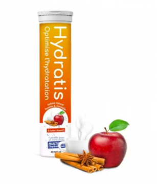 HYDRATIS - Pastilles d'hydratation Pomme Cannelle 20 pastilles