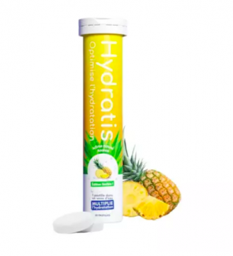 HYDRATIS - Pastilles d'hydratation Ananas 20 pastilles