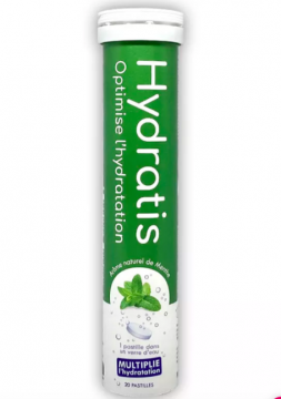 HYDRATIS - Pastilles d'hydratation menthe 20 pastilles