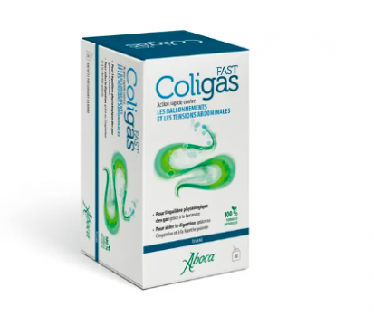 ABOCA - Gastro-intestinale coligas fast tisane ballonnements & tensions abdominales 20 sachets