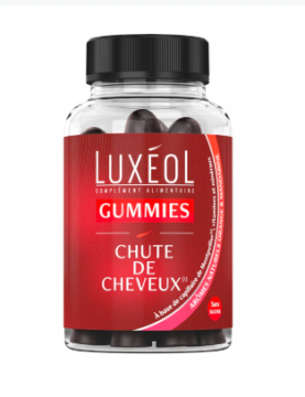 LUXEOL - Chute de cheveux 60 gummies