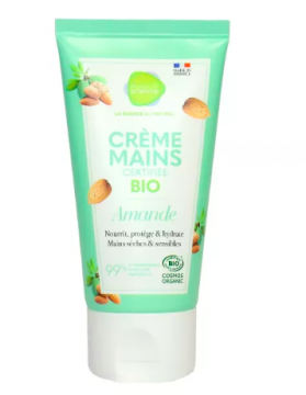 PHARMASCIENCE - Cr&egrave;me mains bio amande 50ml