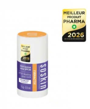 SOSKIN - Stick bonne mine SPF30 15g