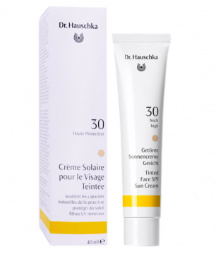 DR.HAUSCHKA - Cr&egrave;me Solaire pour le Visage Teint&eacute;e SPF30 40 ml