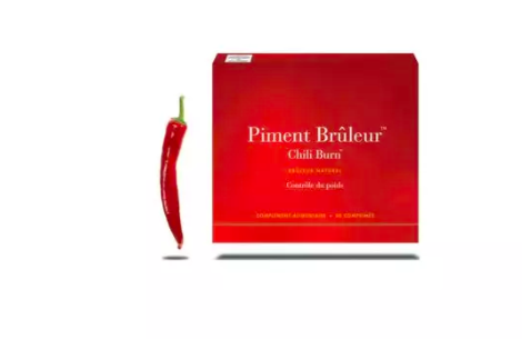 NEW NORDIC - Piment br&ucirc;leur chili burn 60 comprim&eacute;s