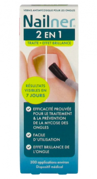 NAILNER - Stylo antimycosique des ongles 2en1 5 ml