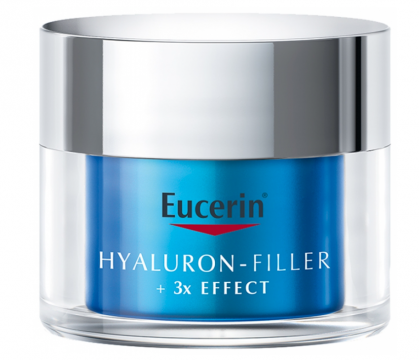 EUCERIN - Hyaluron-Filler + 3x Effect - Gel-cr&egrave;me de nuit booster d'hydratation 50 ml