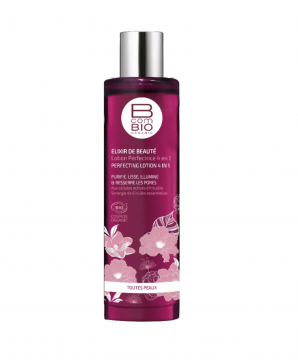 BCOMBIO - Lotion Perfectrice 4 en 1 Bio - Visage - Tous Types de Peaux, 200ml