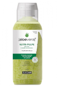 ZUCCARI - ALOEVERA - NUTRI-PULPE go&ucirc;t p&ecirc;che blanche  1L