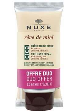 NUXE - R&ecirc;ve de Miel - Cica Cr&egrave;me Mains Riche Lot de 2 x 50 ml
