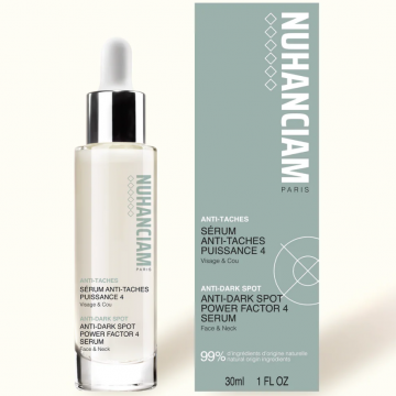 NUHANCIAM - S&eacute;rum Anti-tache Puissance 4 - Visage et Cou 30ml