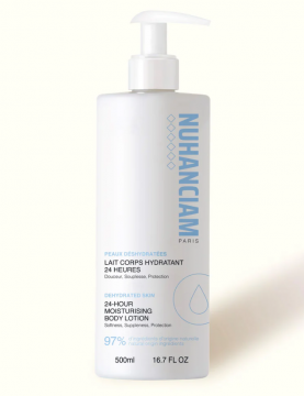 NUHANCIAM - Lait Hydratant 24h - Corps - Peaux D&eacute;shydrat&eacute;es, 500ml