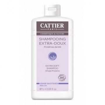 CATTIER - Shampoing extra-doux lait d'avoine bio 1l