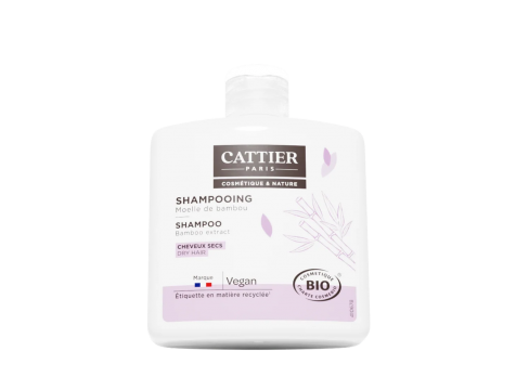 CATTIER - Shampoing moelle de bambou bio 250ml