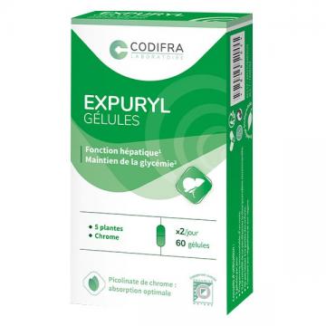 EXPURYL GELULES - Phyto draineur 60 gelules