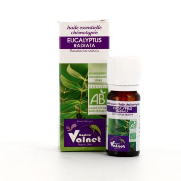 DOCTEUR VALNET - Eucalyptus Radiata - Huile Essentielle ch&eacute;motyp&eacute;e Bio 10ml