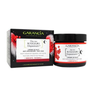 GARANCIA - QUE MES ROUGEURS DISPARAISSENT Creme de nuit anti-rougeurs +anti-age 50ml
